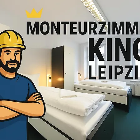 아파트 Monteurzimmerking Leipzig-west 라이프치히